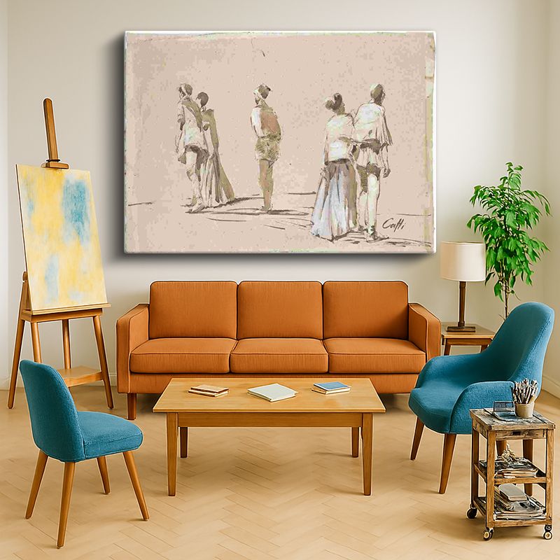 Ressam Kanvas Tablo 482